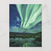 Noordelijke Lichten Noorwegen Briefkaart (Voorkant)
