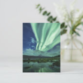 Noordelijke Lichten Noorwegen Briefkaart (Staand voorkant)