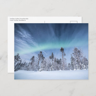 Noordelijke Lichten Noorwegen Briefkaart