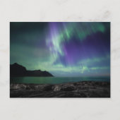 Noordelijke Lichten Noorwegen Briefkaart (Voorkant)