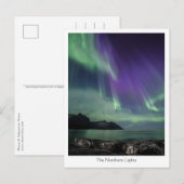 Noordelijke Lichten Noorwegen Briefkaart (Voorkant / Achterkant)