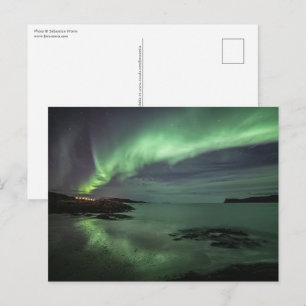 Noordelijke Lichten Noorwegen Briefkaart