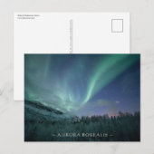 Noordelijke Lichten Noorwegen Briefkaart (Voorkant / Achterkant)