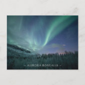 Noordelijke Lichten Noorwegen Briefkaart (Voorkant)