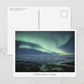 Noordelijke Lichten Noorwegen Briefkaart (Voorkant / Achterkant)