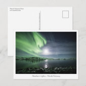 Noordelijke Lichten Noorwegen Briefkaart (Voorkant / Achterkant)
