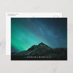 Noordelijke Lichten Noorwegen Briefkaart