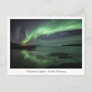 Noordelijke Lichten Noorwegen Briefkaart