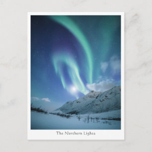 Noordelijke Lichten Noorwegen Briefkaart
