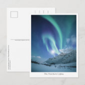 Noordelijke Lichten Noorwegen Briefkaart (Voorkant / Achterkant)