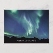 Noordelijke Lichten Noorwegen Briefkaart (Voorkant)
