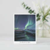Noordelijke Lichten Noorwegen Briefkaart (Staand voorkant)