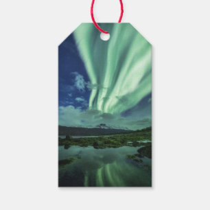 Noordelijke Lichten Noorwegen Cadeaulabel