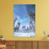 Noordelijke Lichten Noorwegen Canvas Afdruk (Insitu (Woonkamer))