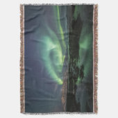 Noordelijke Lichten Noorwegen Deken (Voorkant Verticaal)