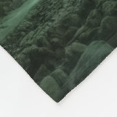 Noordelijke Lichten Noorwegen Fleece Deken (Hoek)