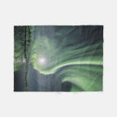 Noordelijke Lichten Noorwegen Fleece Deken (Voorkant (Horizontaal))