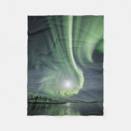 Noordelijke Lichten Noorwegen Fleece Deken