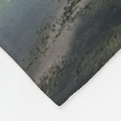 Noordelijke Lichten Noorwegen Fleece Deken (Hoek)