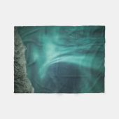 Noordelijke Lichten Noorwegen Fleece Deken (Voorkant (Horizontaal))