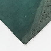 Noordelijke Lichten Noorwegen Fleece Deken (Hoek)