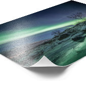 Noordelijke Lichten Noorwegen Foto Afdruk (Hoek)