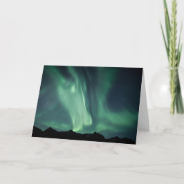 Noordelijke Lichten Noorwegen Foto Kaart