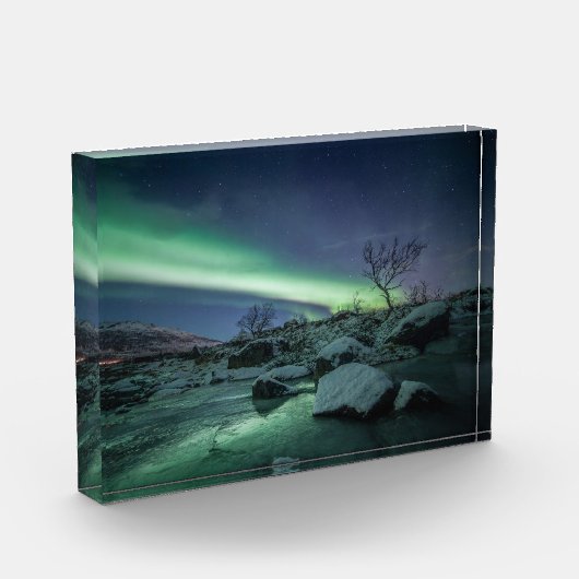 Noordelijke Lichten Noorwegen Fotoblokken (Links)