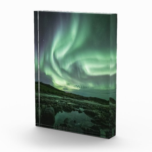 Noordelijke Lichten Noorwegen Fotoblokken (Rechts)