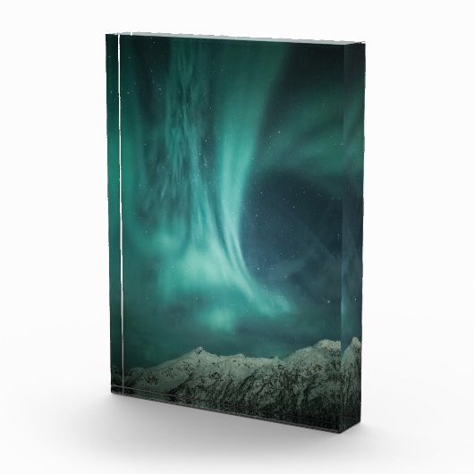 Noordelijke Lichten Noorwegen Fotoblokken (Rechts)