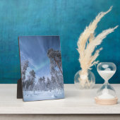 Noordelijke Lichten Noorwegen Fotoplaat (Zijkant)