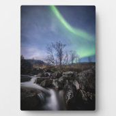 Noordelijke Lichten Noorwegen Fotoplaat (voorkant)