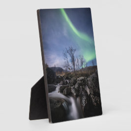 Noordelijke Lichten Noorwegen Fotoplaat