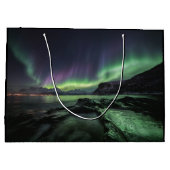 Noordelijke Lichten Noorwegen Groot Cadeauzakje (Achterkant)