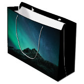 Noordelijke Lichten Noorwegen Groot Cadeauzakje (Voorkant Gekanteld)