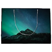 Noordelijke Lichten Noorwegen Groot Cadeauzakje (Achterkant)