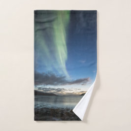 Noordelijke Lichten Noorwegen Handdoek