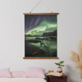 Noordelijke Lichten Noorwegen Hangend Wandkleed (Slaapkamer)