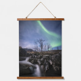 Noordelijke Lichten Noorwegen Hangend Wandkleed