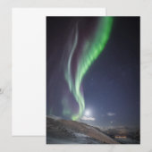 Noordelijke Lichten Noorwegen Kaart (Voorkant / Achterkant)
