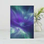 Noordelijke Lichten Noorwegen Kaart (Staand voorkant)