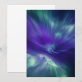 Noordelijke Lichten Noorwegen Kaart (Voorkant / Achterkant)