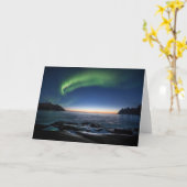 Noordelijke Lichten Noorwegen Kaart (Gele Bloem)