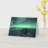 Noordelijke Lichten Noorwegen Kaart (Gele Bloem)