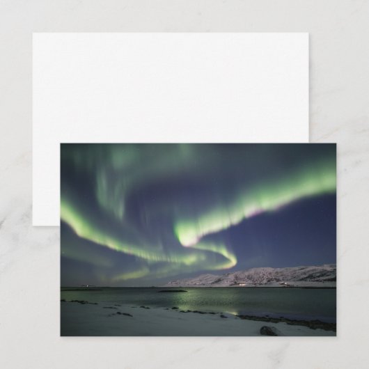 Noordelijke Lichten Noorwegen Kaarten (Voorkant / Achterkant)