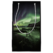 Noordelijke Lichten Noorwegen Klein Cadeauzakje (Voorkant)