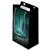 Noordelijke Lichten Noorwegen Klein Cadeauzakje (Voorkant Gekanteld)