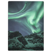 Noordelijke Lichten Noorwegen Klembord (Achterkant)
