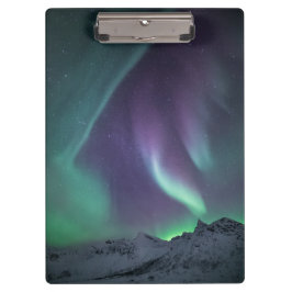 Noordelijke Lichten Noorwegen Klembord