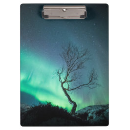 Noordelijke Lichten Noorwegen Klembord